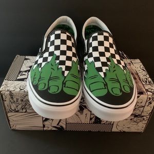 VANS Marvel Hulk Checkerboard